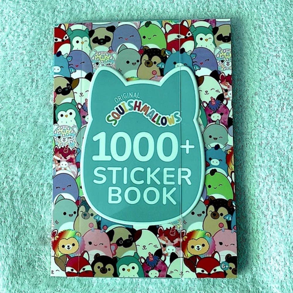 •New •Original Squishmallows 1000+ Sticker Book